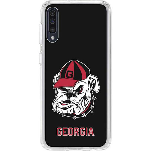 University of Georgia Bulldogs Mascot Galaxy A50 Clear Case